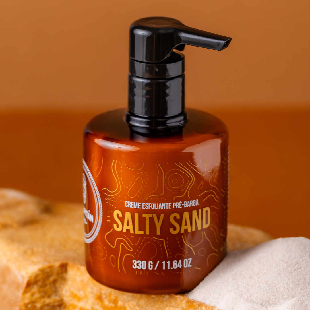 Salty Sand - Creme Esfoliante Pré-Barba 330g