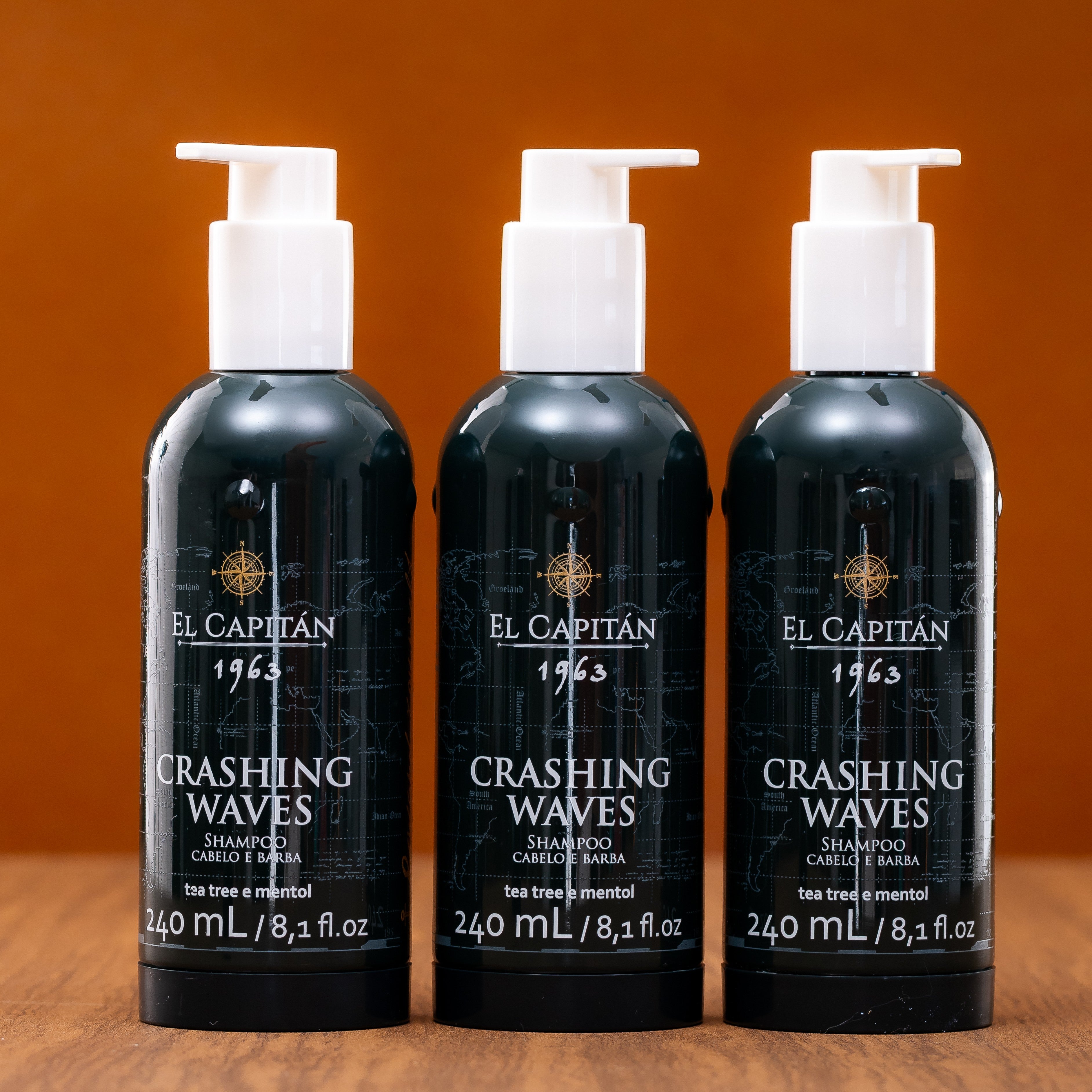 Shampoo Crashing Waves - para Cabelo e Barba