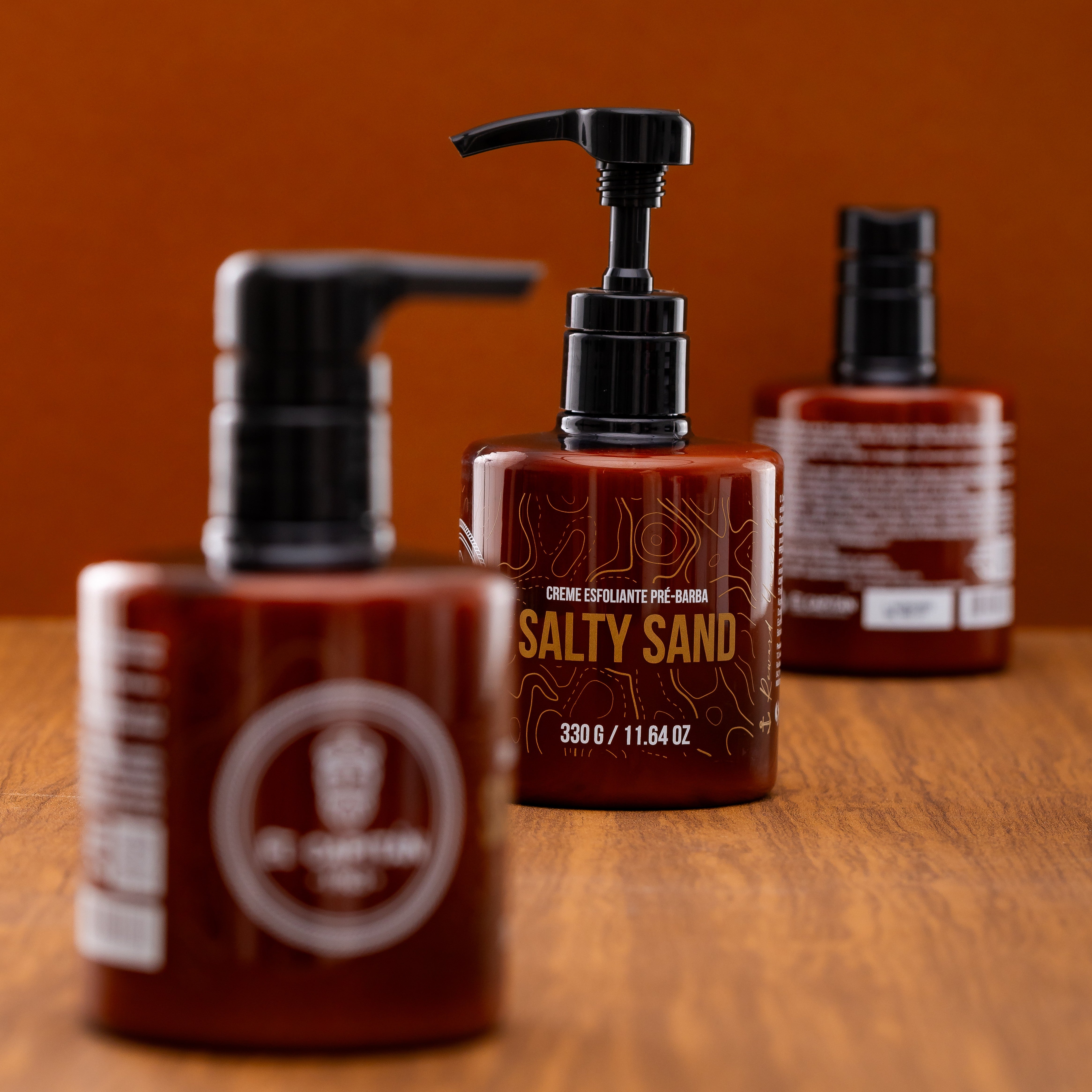 Salty Sand - Creme Esfoliante Pré-Barba 330g