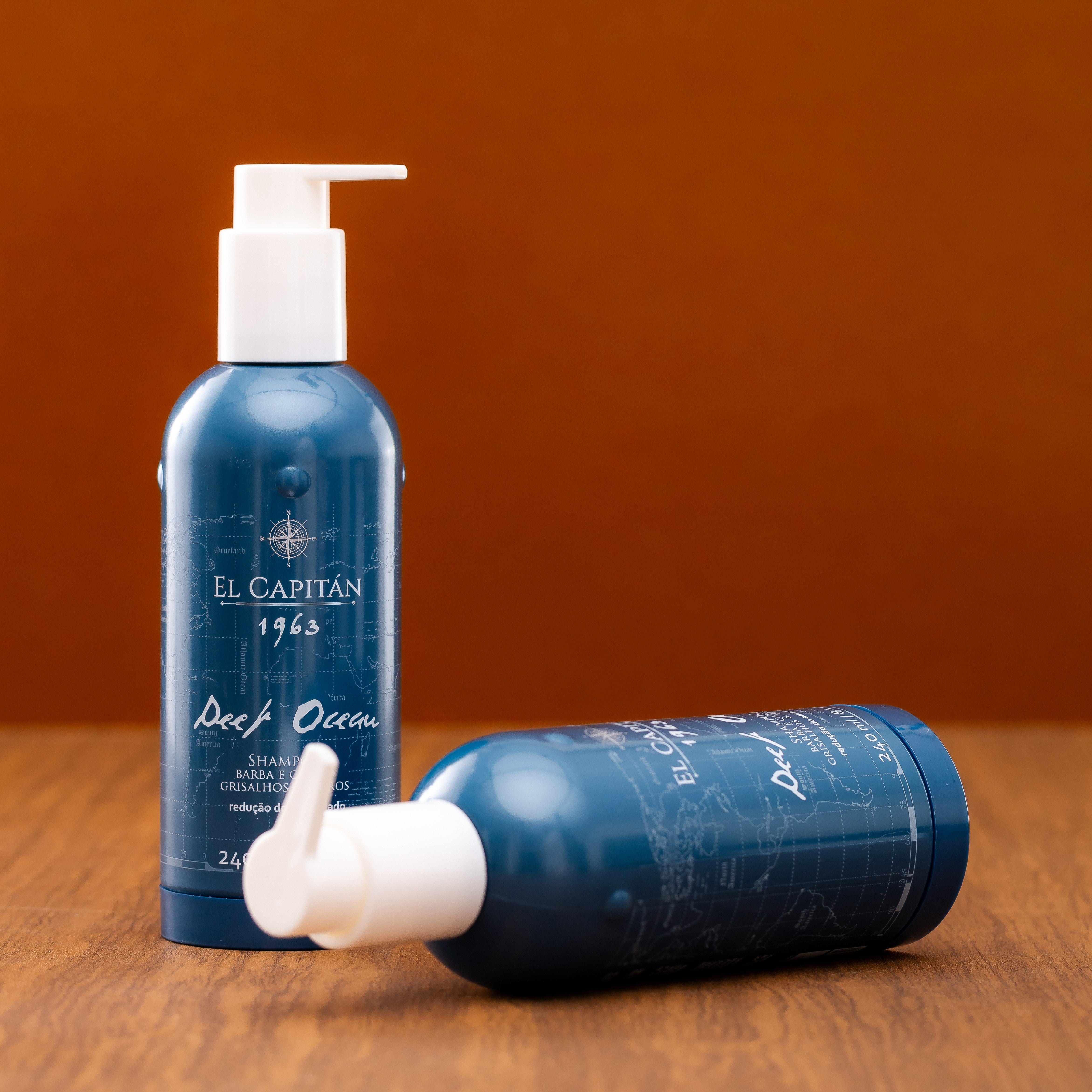 Shampoo Deep Ocean - Desamarelador para Cabelo e Barba