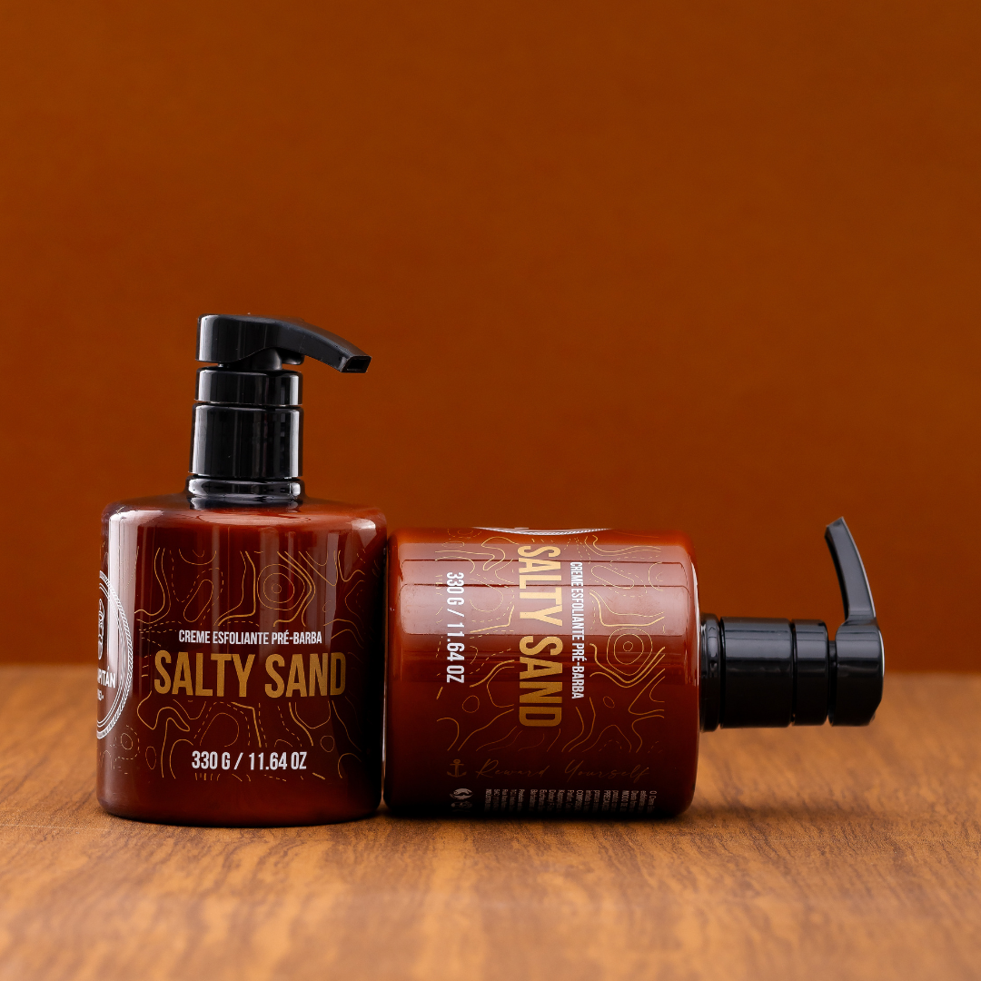 Salty Sand - Creme Esfoliante Pré-Barba 330g