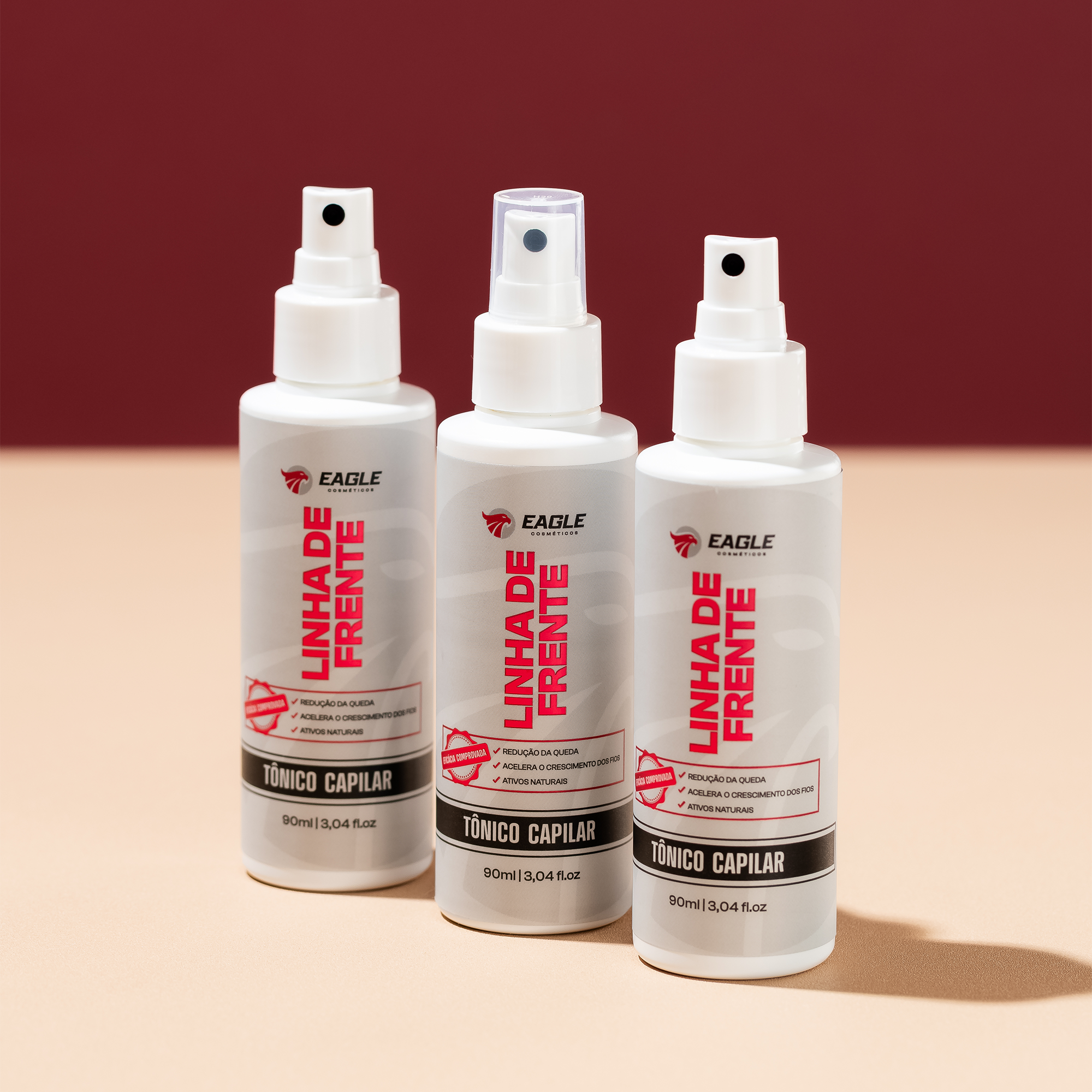 Tônico Capilar Linha de Frente 90ml - Eagle®
