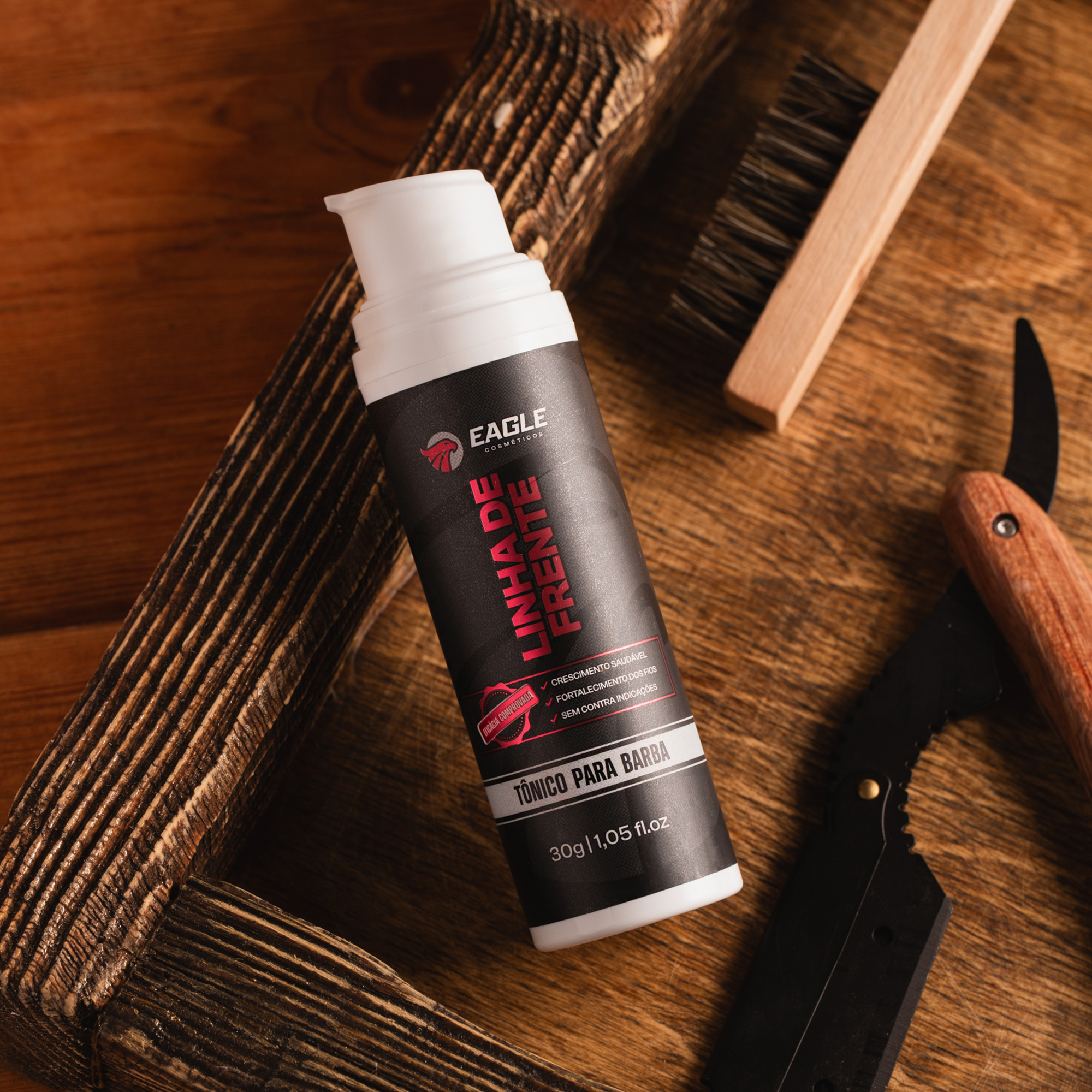 Tônico para Barba - Linha de Frente 30g - Eagle®