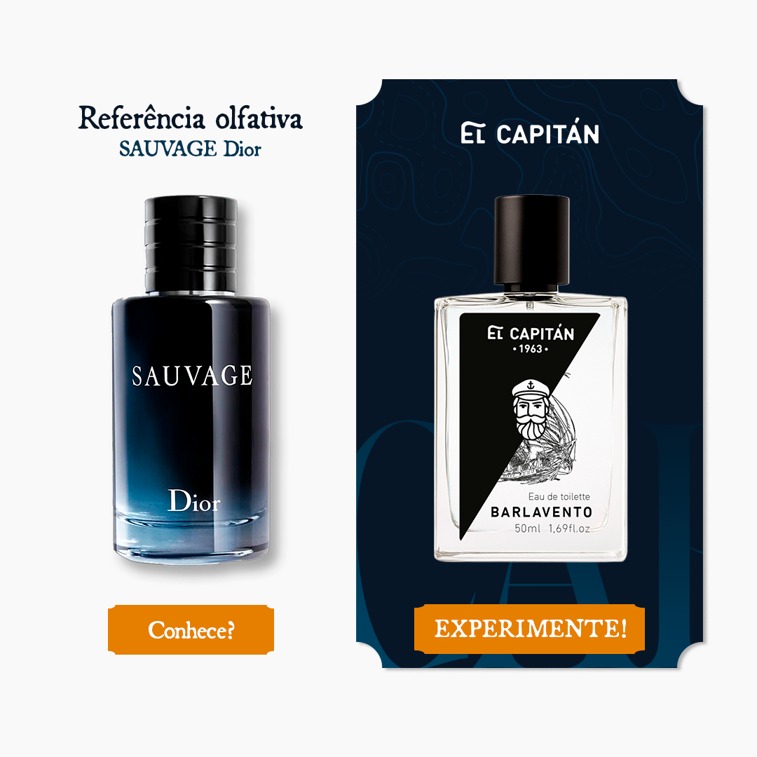 Perfume Barlavento 50ml (Inspirado Sauvage)