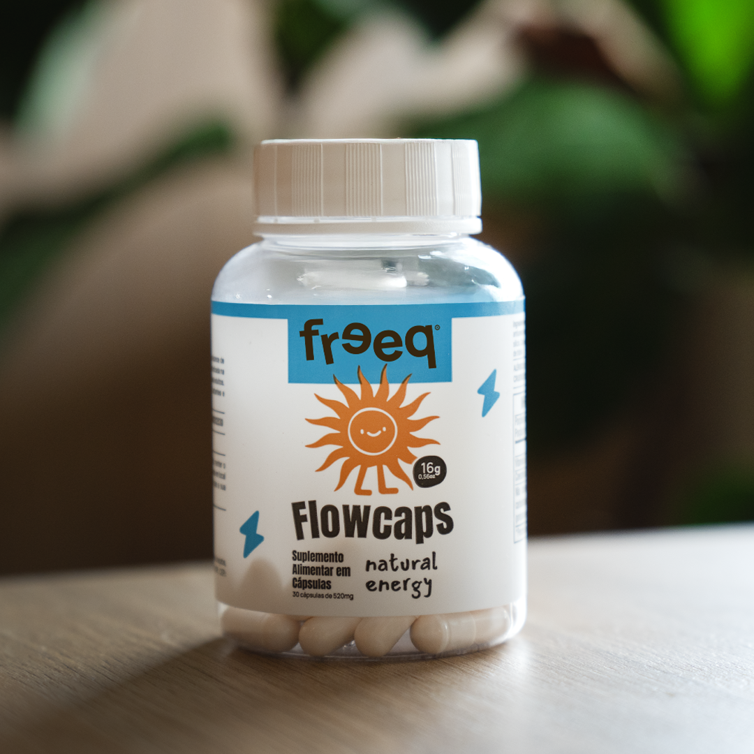 Flowcaps Natural Energy (30 cápsulas) - by Freeq®