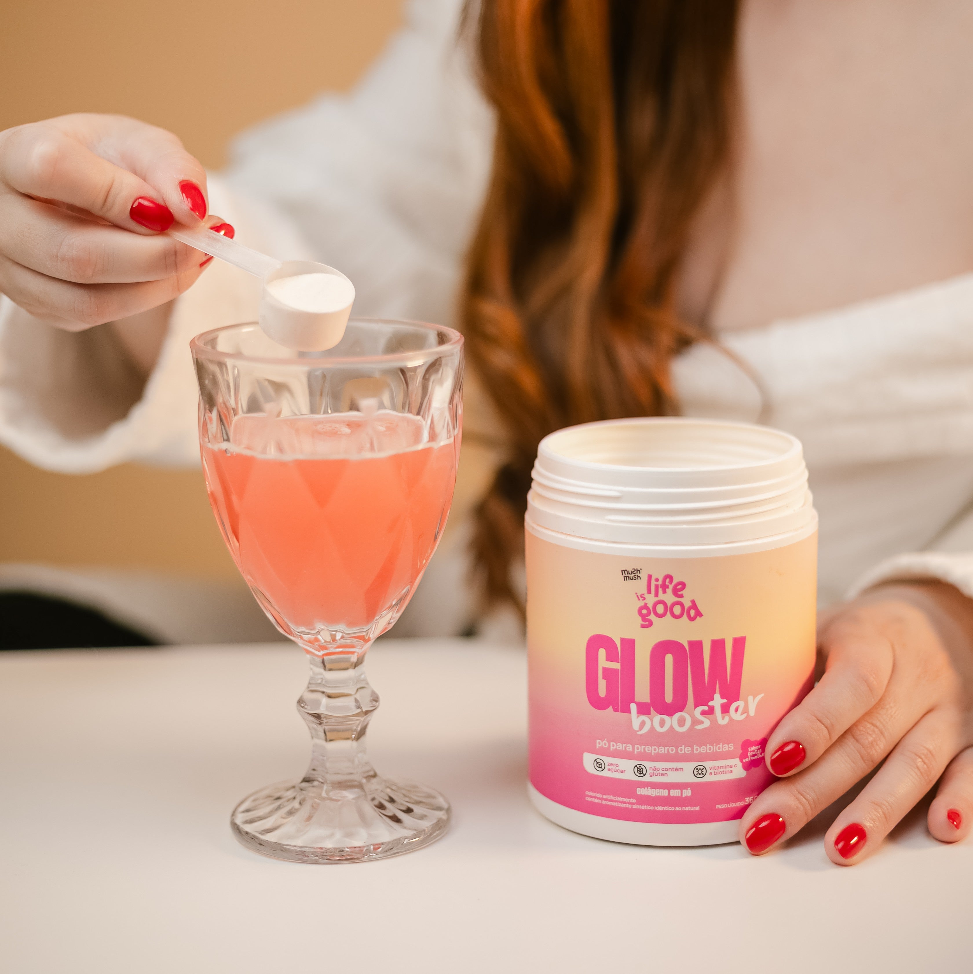 Colágeno em Pó 360g - Glow Booster - by Freeq®