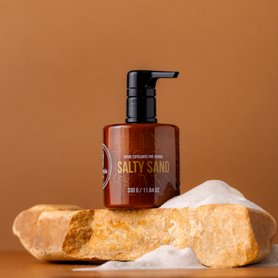 Salty Sand - Creme Esfoliante Pré-Barba 330g