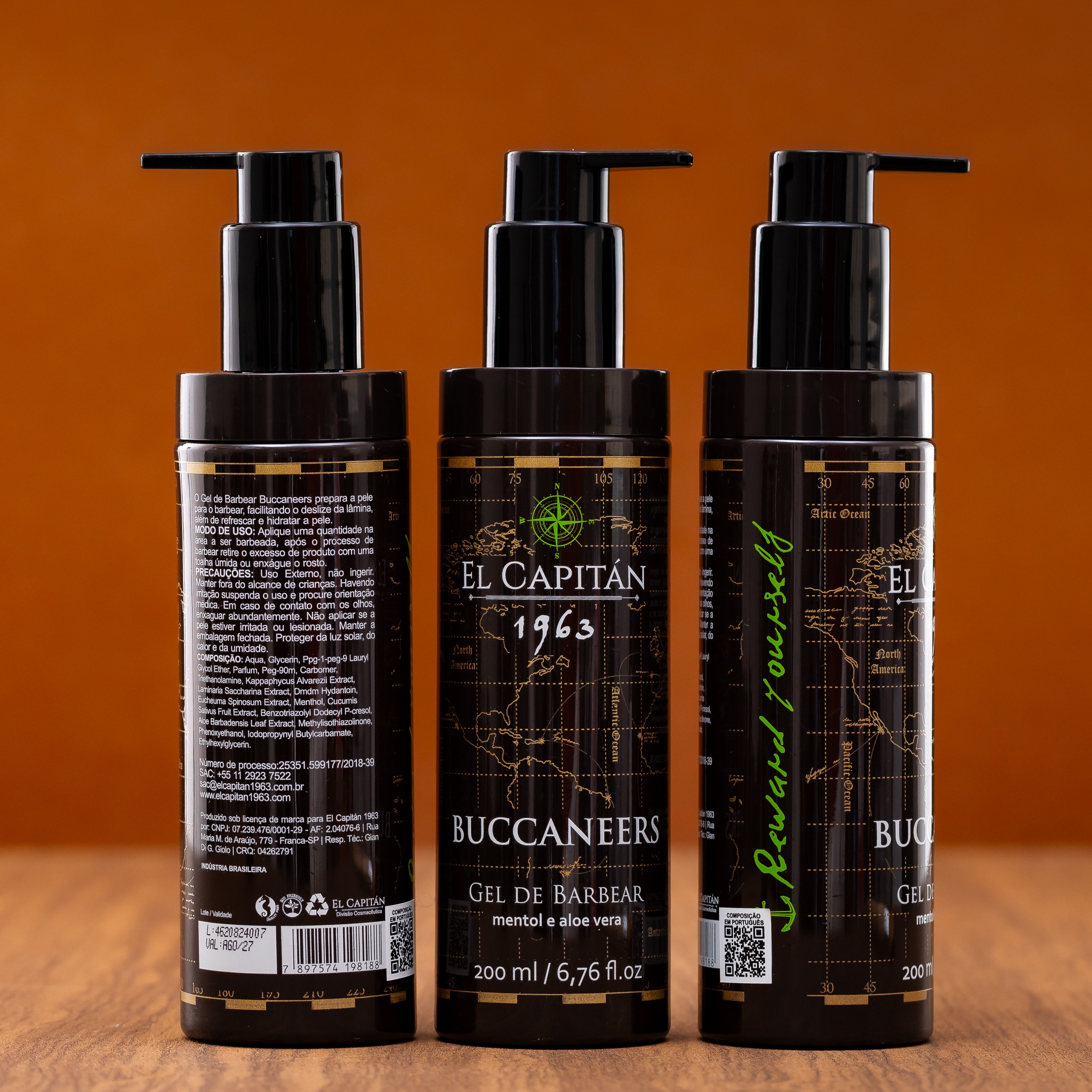 Buccaneers - Gel de Barbear Refrescante