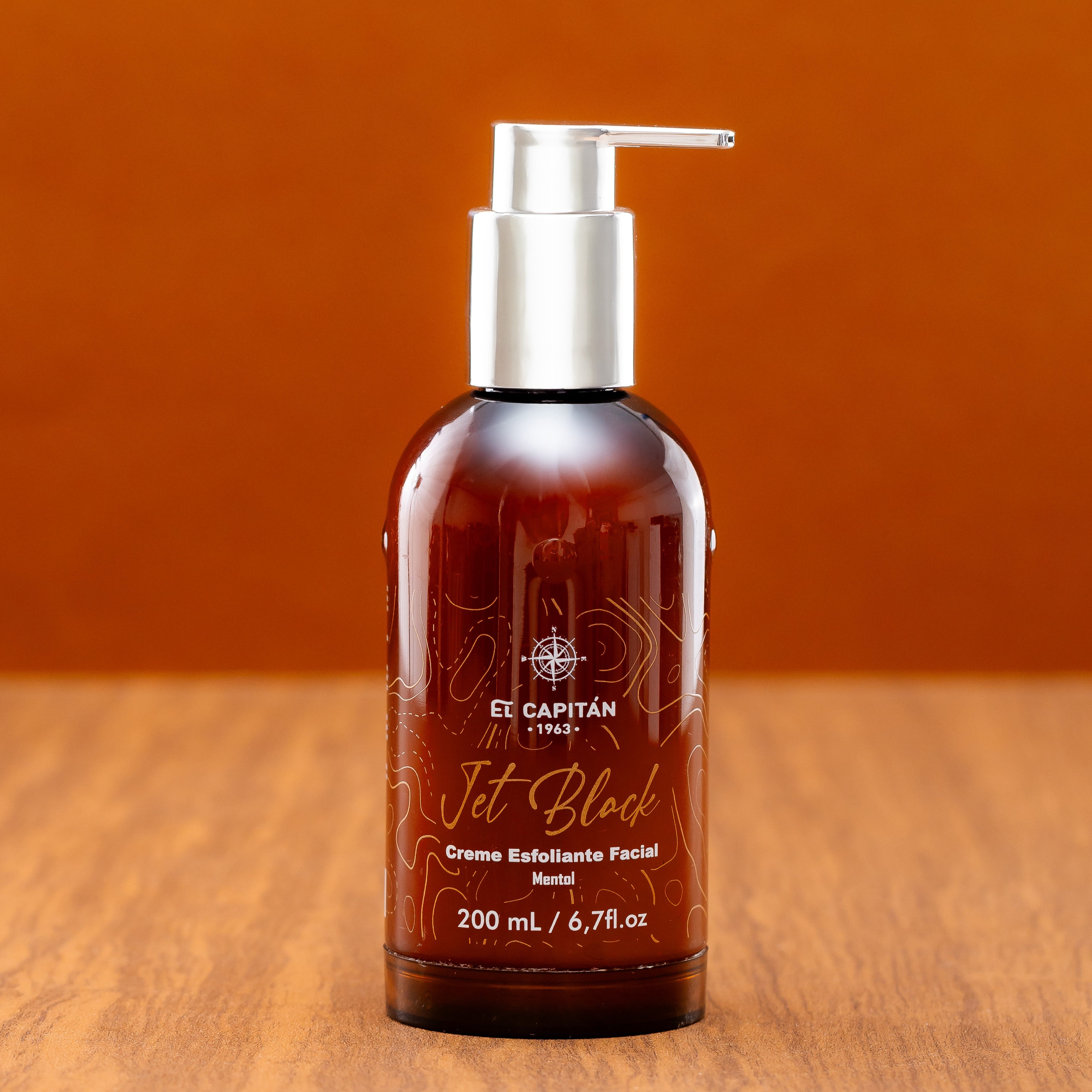 Creme Esfoliante Facial - Jet Black 200ml