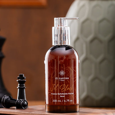 Creme Esfoliante Facial - Jet Black 200ml