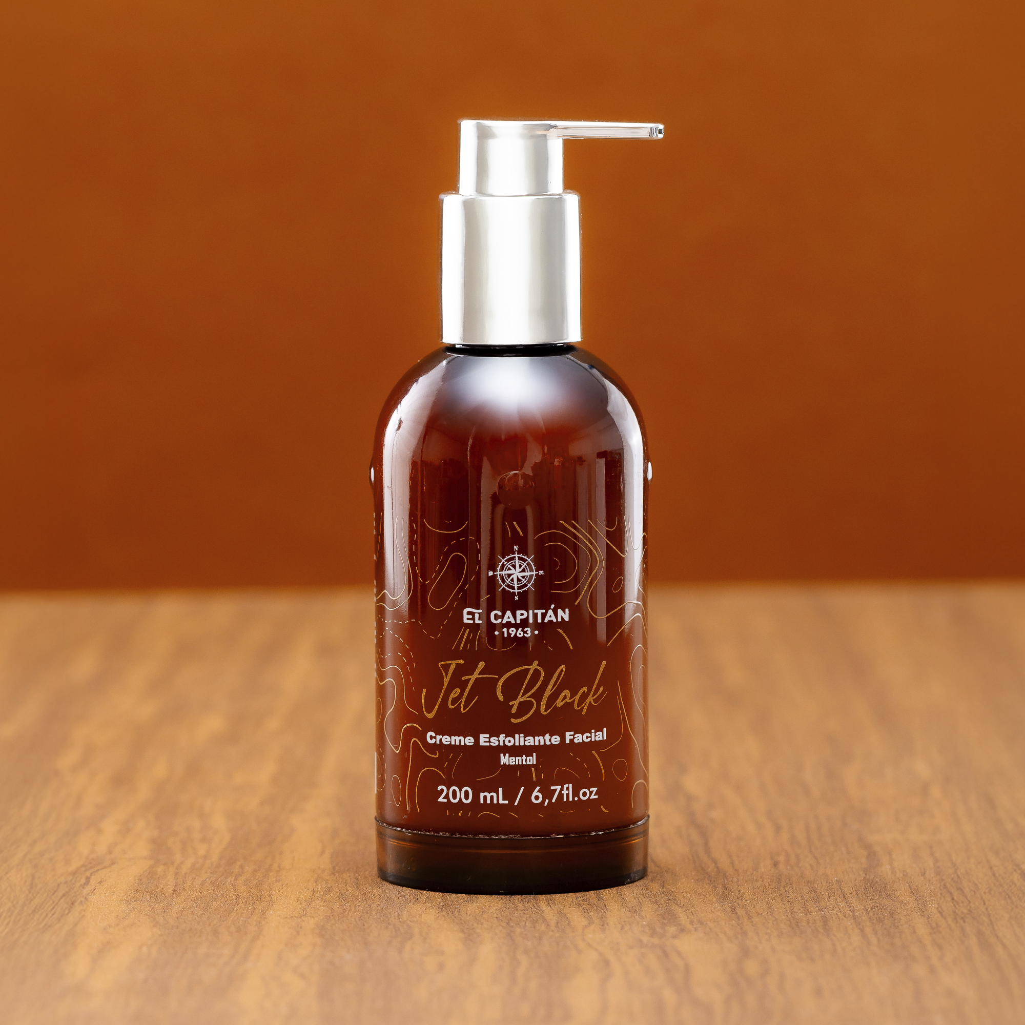 Creme Esfoliante Facial - Jet Black 200ml