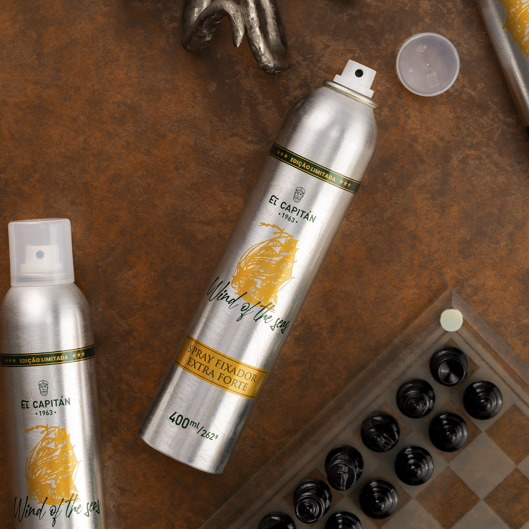 Spray Fixador Extra Forte - Wind of the Seas 400ml