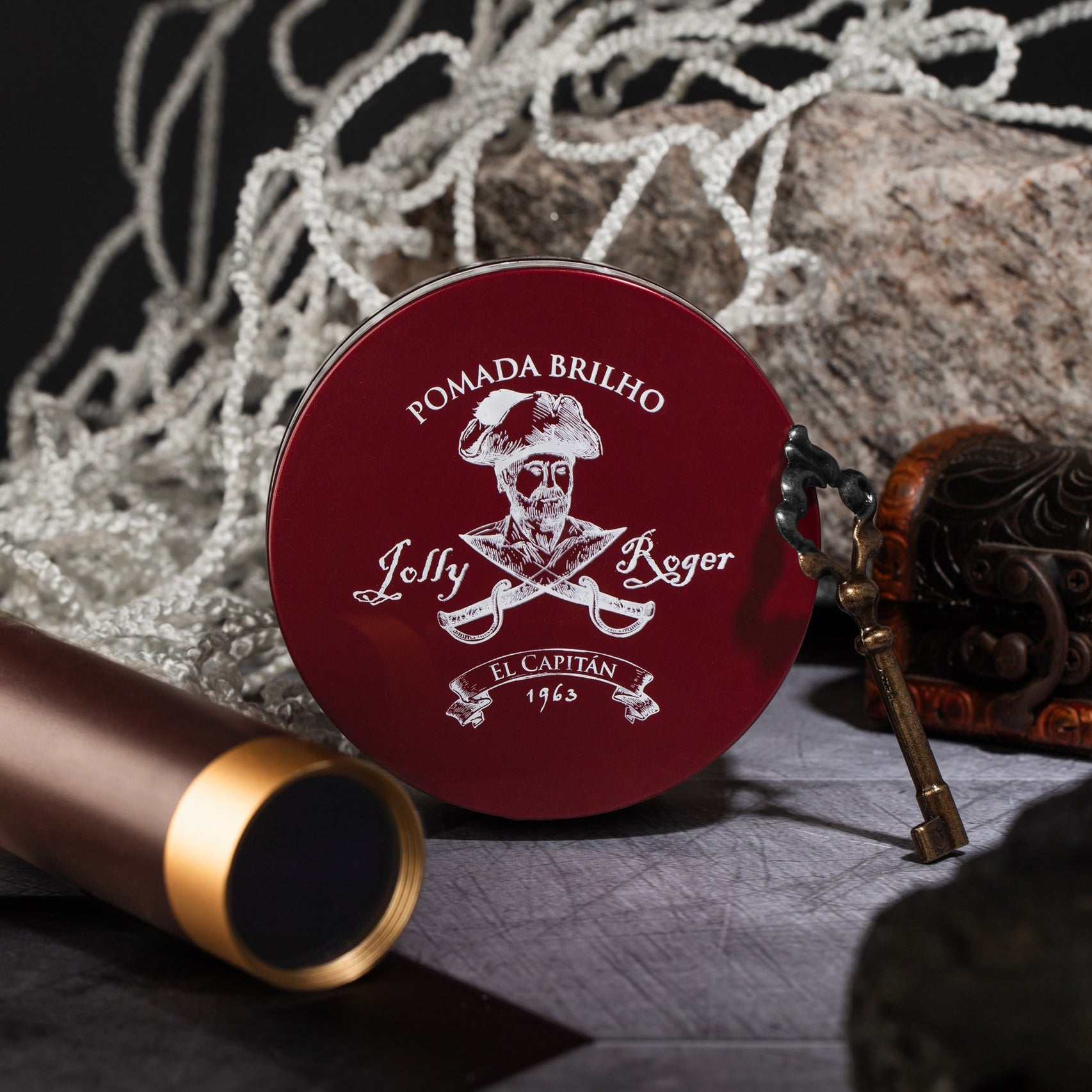 Pomada Jolly Roger - Efeito Brilho 100g